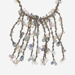 COLLANA CON cristalli multicolore VQUEEN MULTICOLOR MELA 