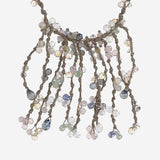 COLLANA CON cristalli multicolore VQUEEN MULTICOLOR MELA 