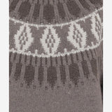 MAGLIONE IN CASHMERE CON MOTIVO GEOMETRICO KNJP24272B 183 ARCH4 