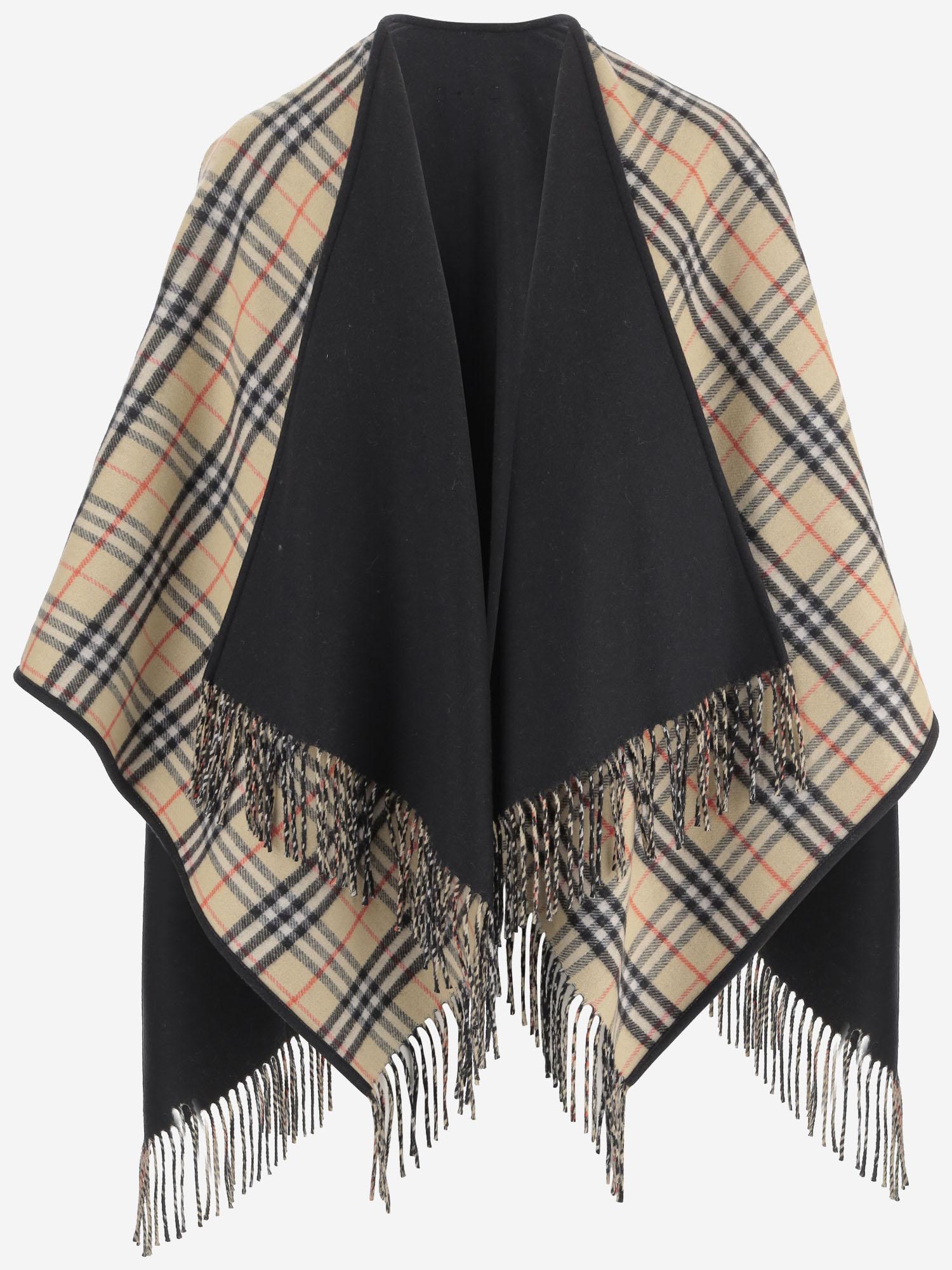 CAPPA REVERSIBILE IN LANA 8122804 BLACKSAND BURBERRY 