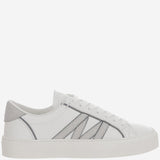 Sneakers Monaco2 in pelle e glitter 4M00070 M7232001 MONCLER 