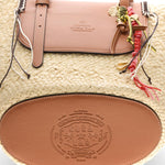 BORSA TROPICANA IN PELLE E RAFIA TROPICANA NATURAL CUBA LAB 