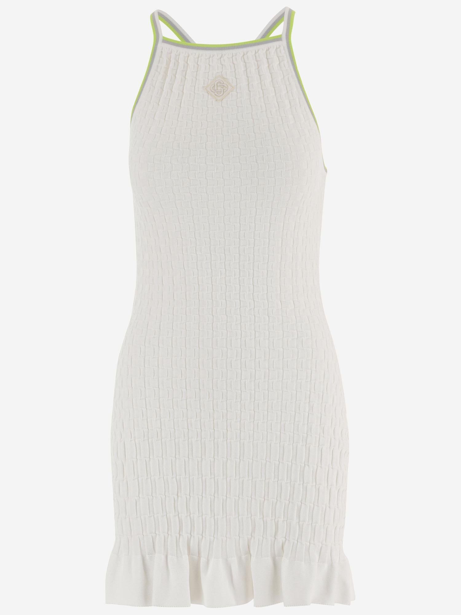 ABITO IN MISTO VISCOSA CON LOGO WSP26KW1246 01 CASABLANCA 