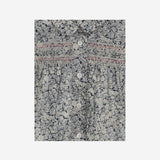 CAMICIA FLOREALE IN COTONE CON DETTAGLIO RICAMATO S06XBLW00006 519A BONPOINT KIDS 