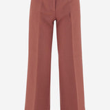 PANTALONI IN LINO E COTONE MELODY D 50142 QL2 