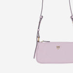 BORSA MINI HALF MOON BAGUETTE IN PELLE CON LOGO 105069 A0QOP26Q PINKO 