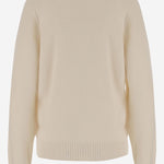 MAGLIONE IN CASHMERE 6252K21148 ECRU CARVEN 
