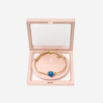 Bracciale Guardian con perla in vetro GUARDIANHEARTGLASS LIGHTBLUE SORBET ISLAND 