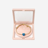 Bracciale Guardian con perla in vetro GUARDIANHEARTGLASS LIGHTBLUE SORBET ISLAND 
