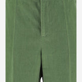 PANTALONI IN COTONE E LINO CON FONDO IN JACQUARD 6V3RBJ74AM2 LR1 VALENTINO 