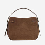 Borsa a tracolla Polo ID in pelle scamosciata 428962627 001 POLO RALPH LAUREN 