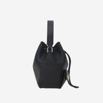 Borsa a secchiello in pelle martellata 220915 002NERO SALVATORE FERRAGAMO 