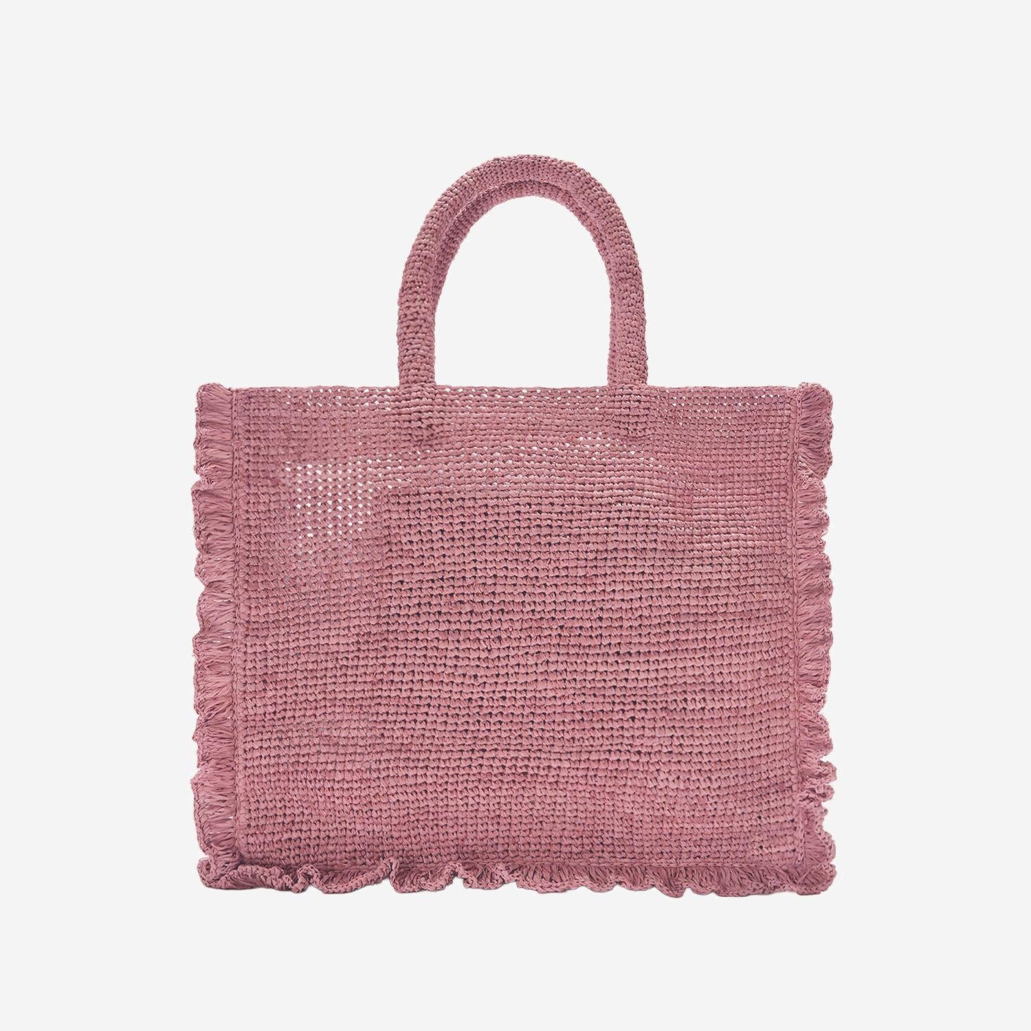 BORSA VOLANT IN RAFIA RAFV002 00223L MC2 SAINT BARTH 