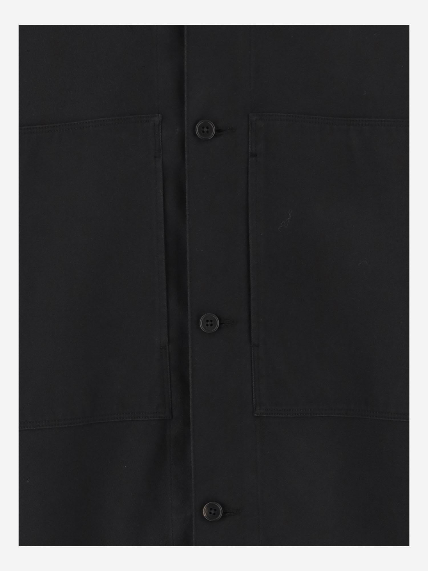 GIACCA SAMIR IN COTONE 1341W4330 BLK THE ROW 