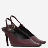 DÉCOLLETÉ ANNE-MARIE IN PELLE 841183 AAEHI6629 SAINT LAURENT 