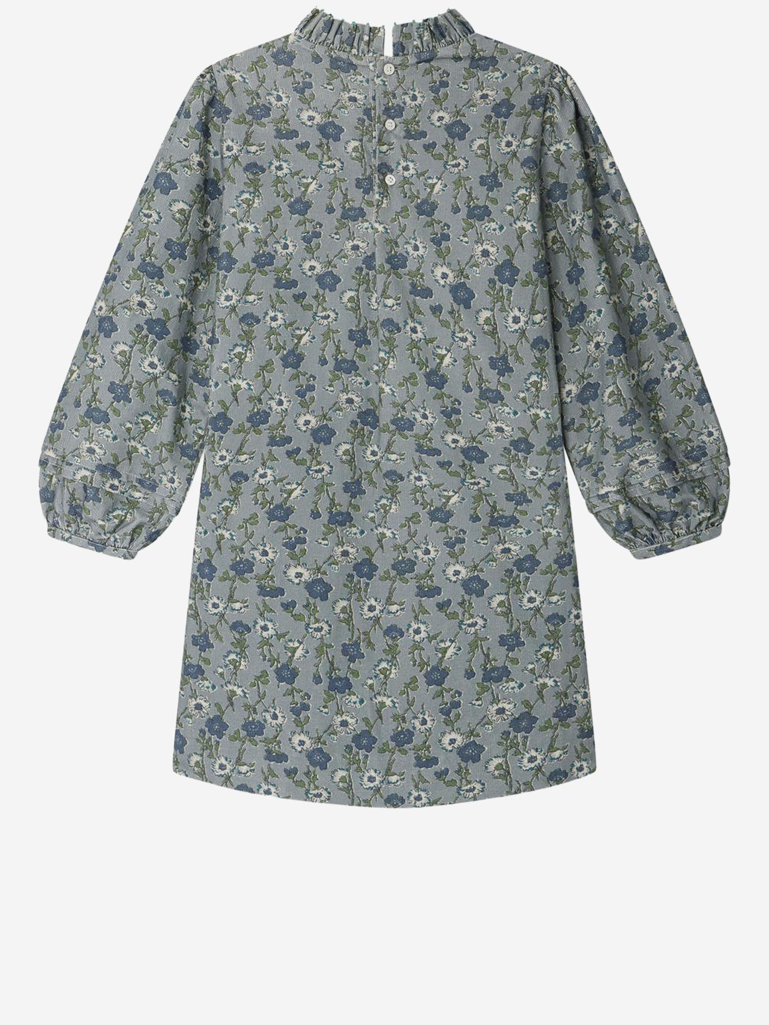 ABITO TOPAZ IN COTONE CON MOTIVO FLOREALE W05GDRW00053 543B BONPOINT KIDS 