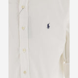 CAMICIA IN COTONE CON LOGO 710772290 003 POLO RALPH LAUREN 