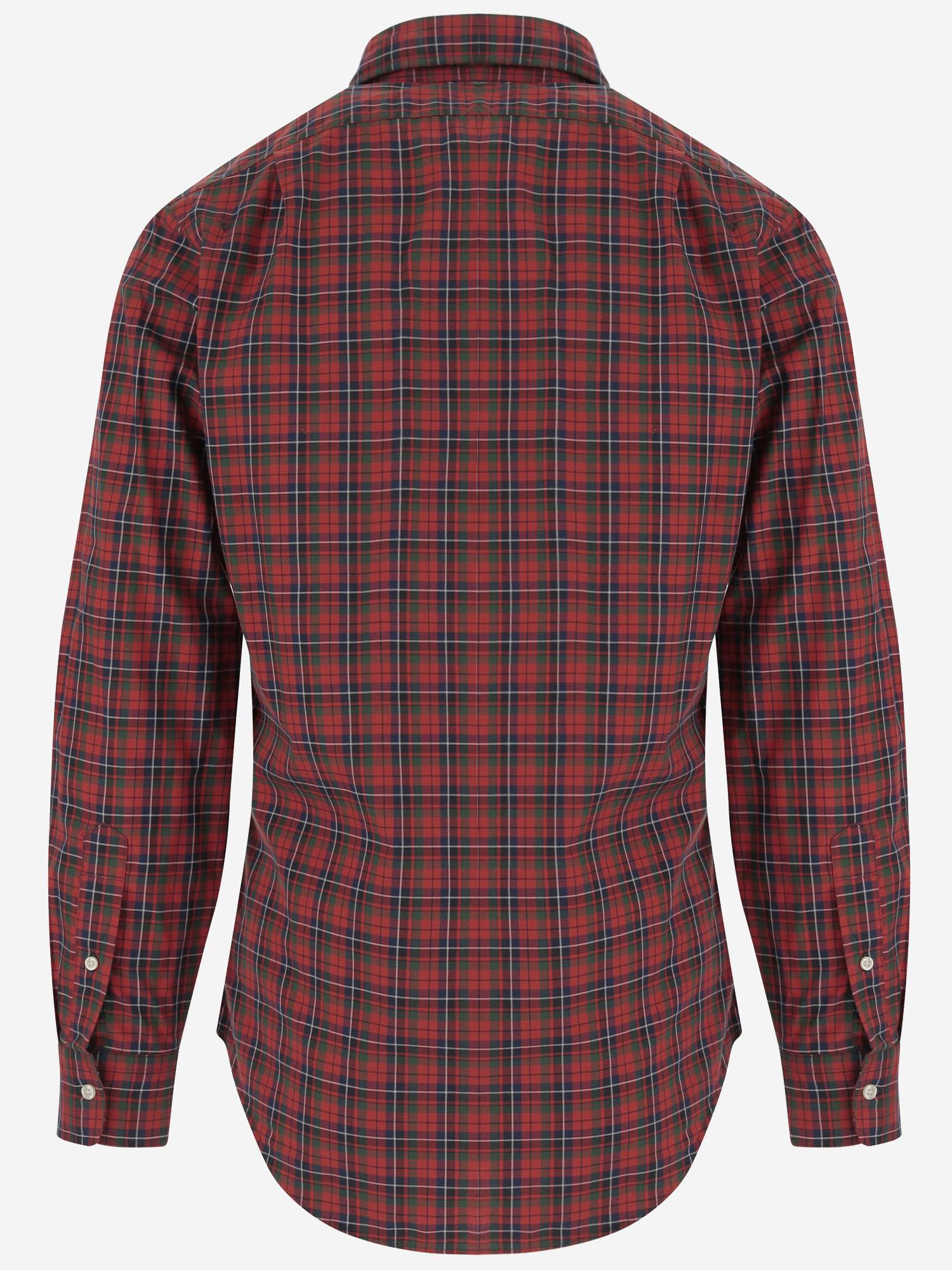CAMICIA IN COTONE CON MOTIVO CHECK 710P01445 001 POLO RALPH LAUREN 