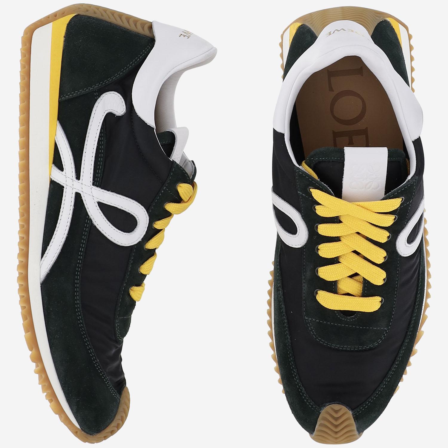 SNEAKER BALLET RUNNER 2.0 IN NYLON E PELLE DI VITELLO M816282XB9 4898 LOEWE 