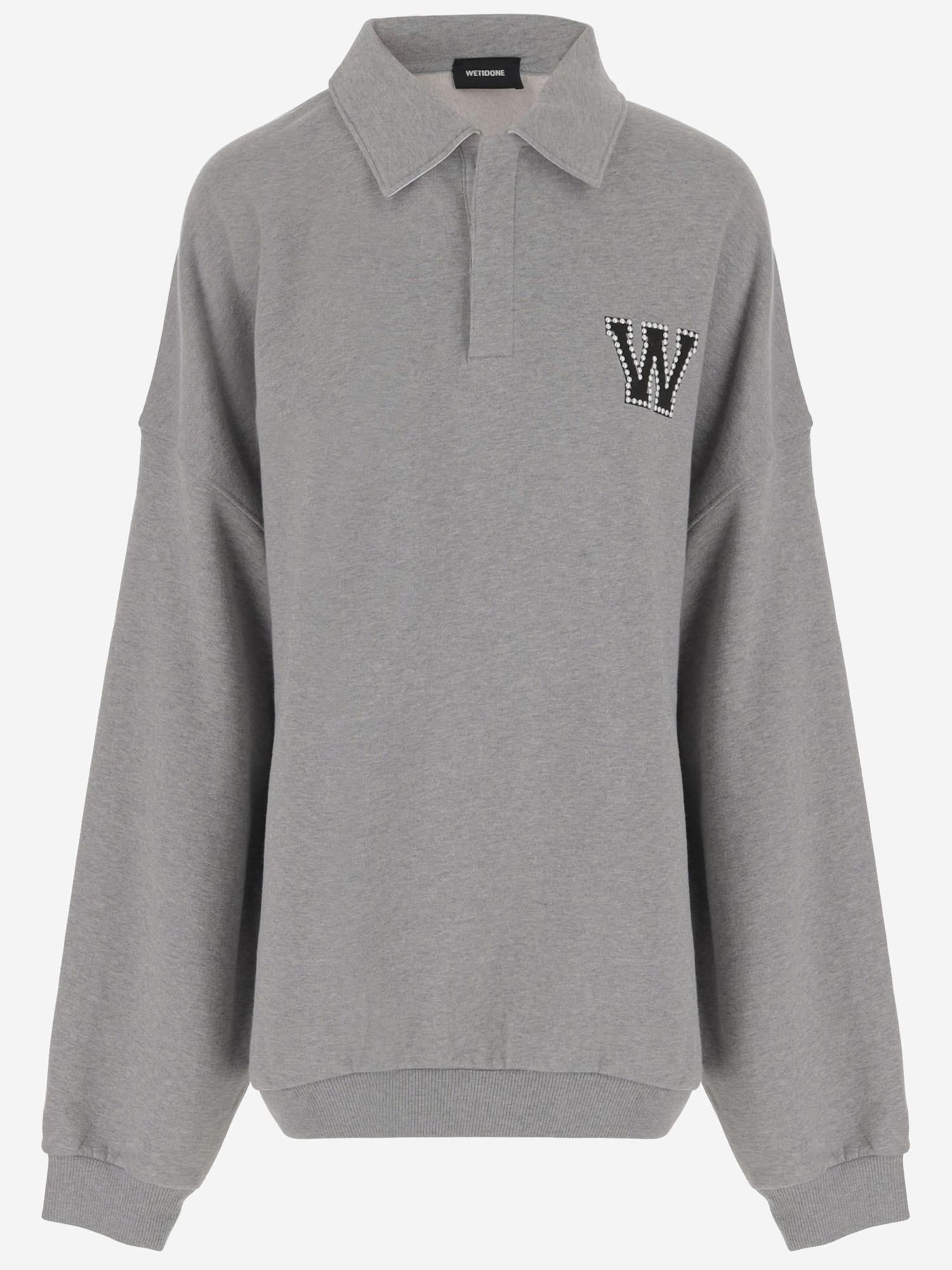 FELPA IN COTONE CON LOGO WDTS324739U MG WE11 DONE 