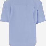 Camicia in popeline di cotone con ricamo 810604 Z7AUX4850 GUCCI 