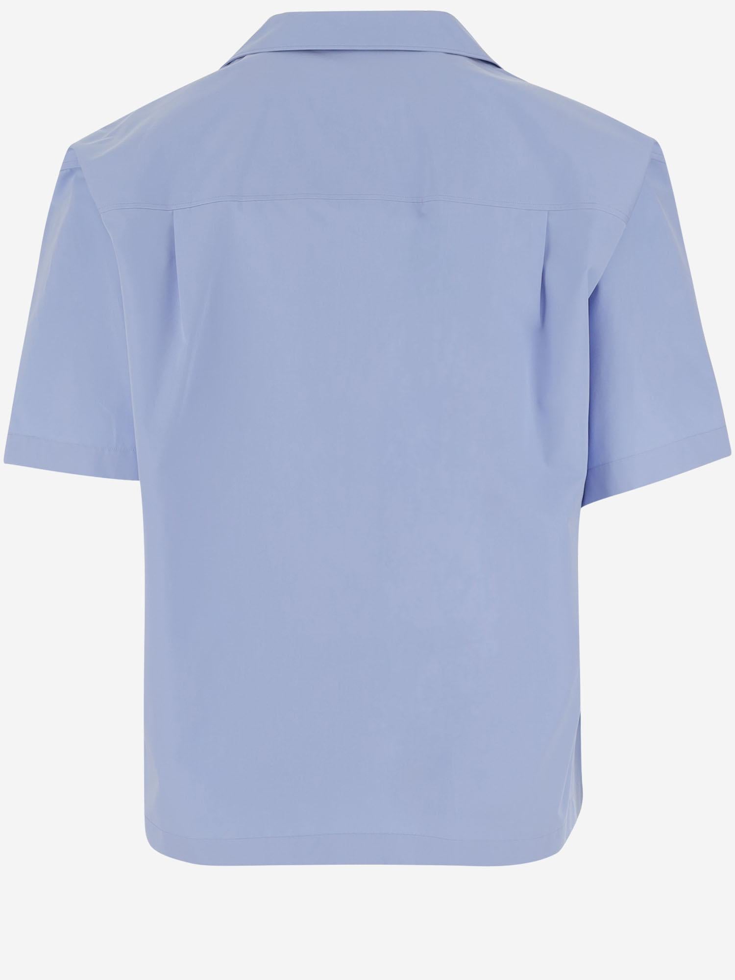 Camicia in popeline di cotone con ricamo 810604 Z7AUX4850 GUCCI 