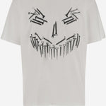 T-SHIRT IN COTONE CON STAMPA B0030556 FA582P668 44 LABEL GROUP 
