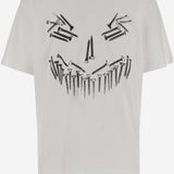 T-SHIRT IN COTONE CON STAMPA B0030556 FA582P668 44 LABEL GROUP 