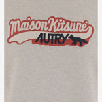 FELPA IN COTONE AUTRY X MAISON KITSUNE SWPXMK1M MELANGE AUTRY 