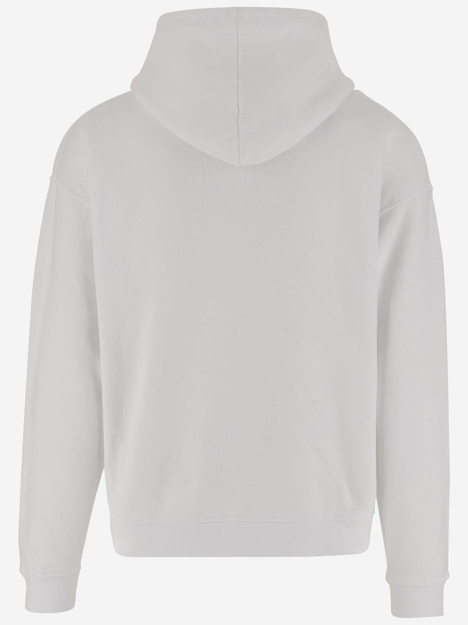 FELPA IN COTONE CON STAMPA S74GU0901 S25030100 DSQUARED2 