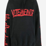 FELPA IN COTONE CON LOGO UE54HD600B BLACK VETEMENTS 