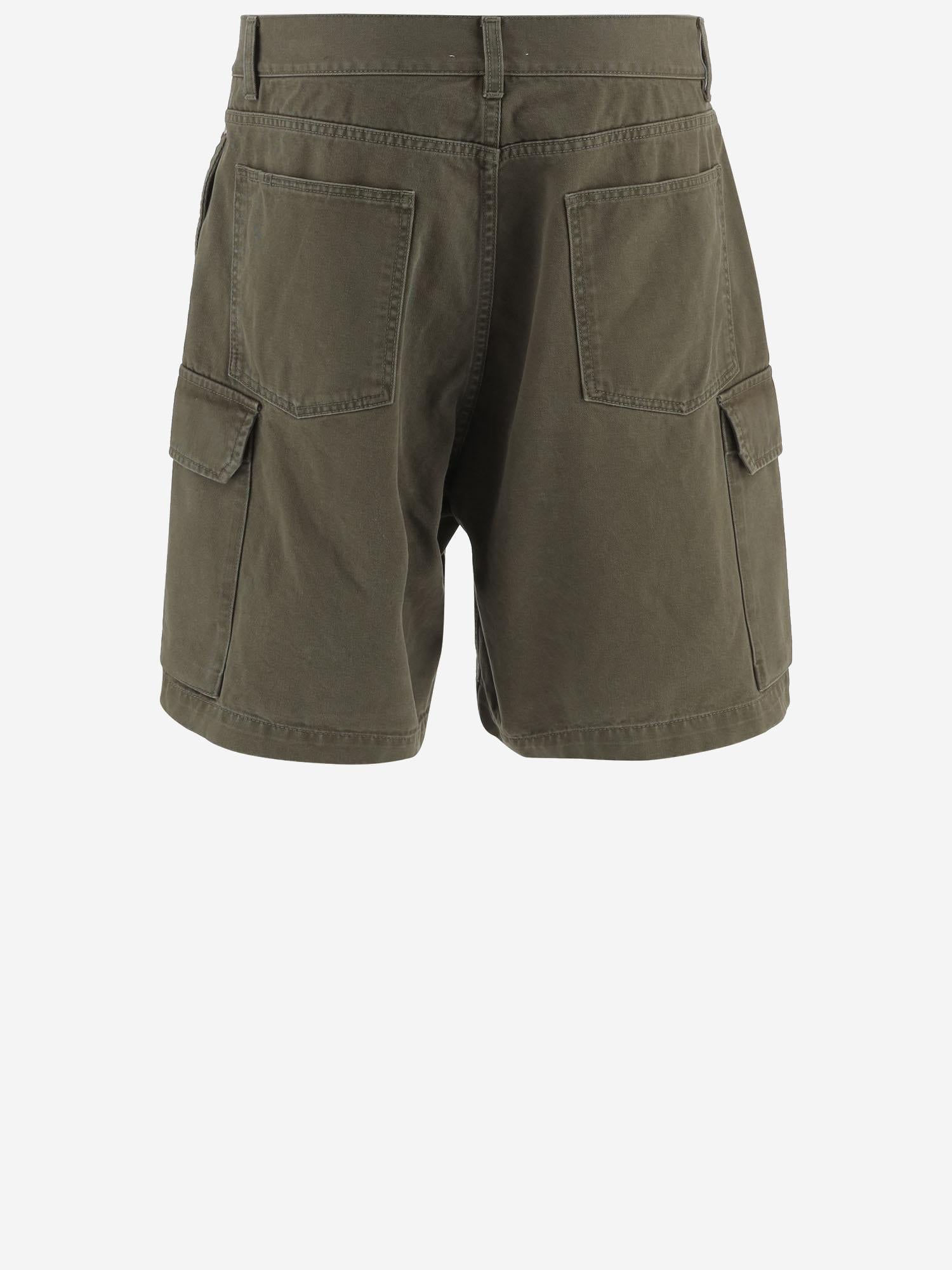 JEANS CORTI IN DENIM DI COTONE SR0129 PG1933575 JW ANDERSON 