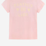T-SHIRT IN COTONE CON STAMPA 8B3MG24Y 9GLC5R VALENTINO 