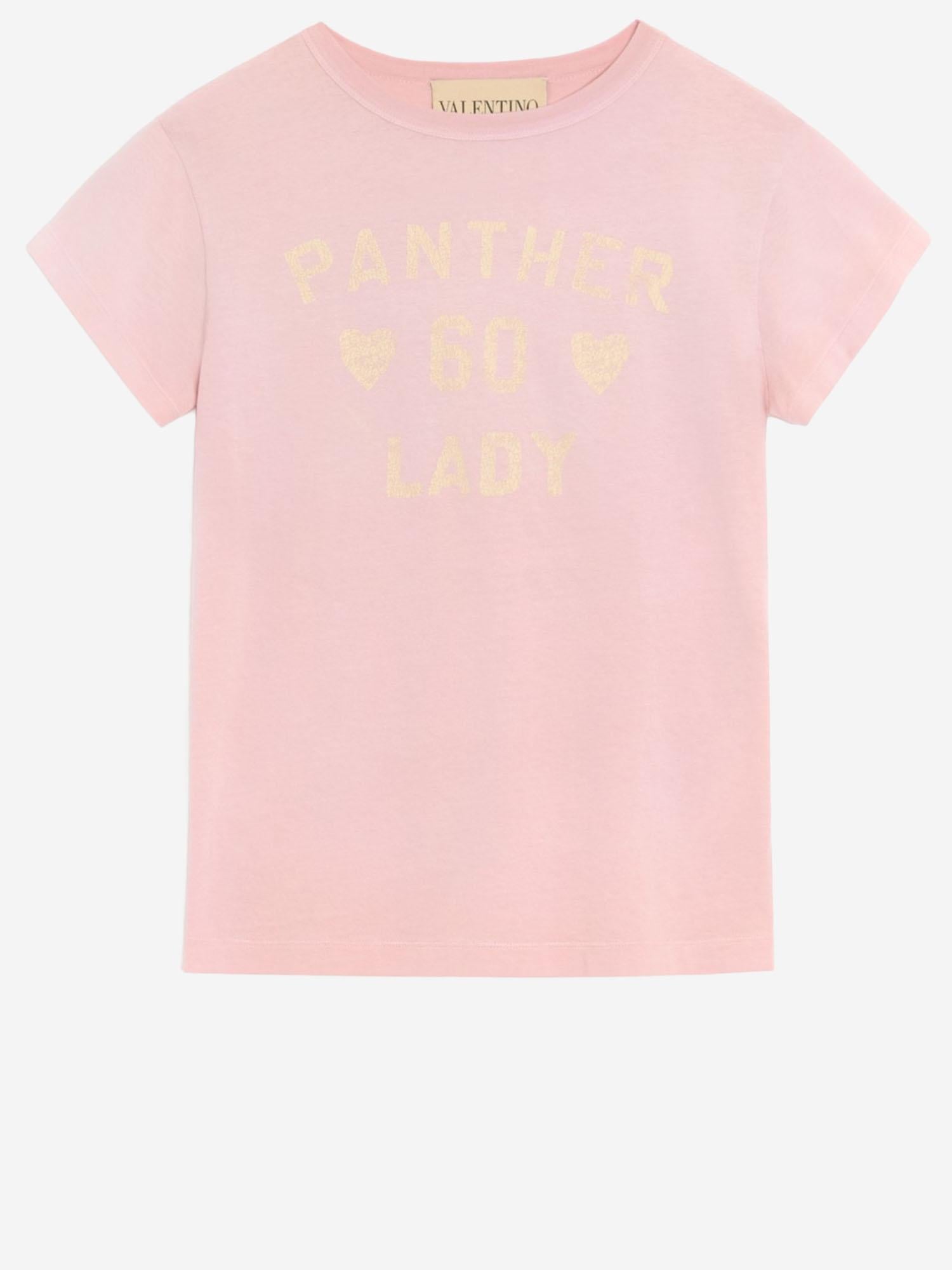 T-SHIRT IN COTONE CON STAMPA 8B3MG24Y 9GLC5R VALENTINO 