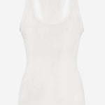CANOTTA CENDREA IN COTONE 10977K776 WHT THE ROW 