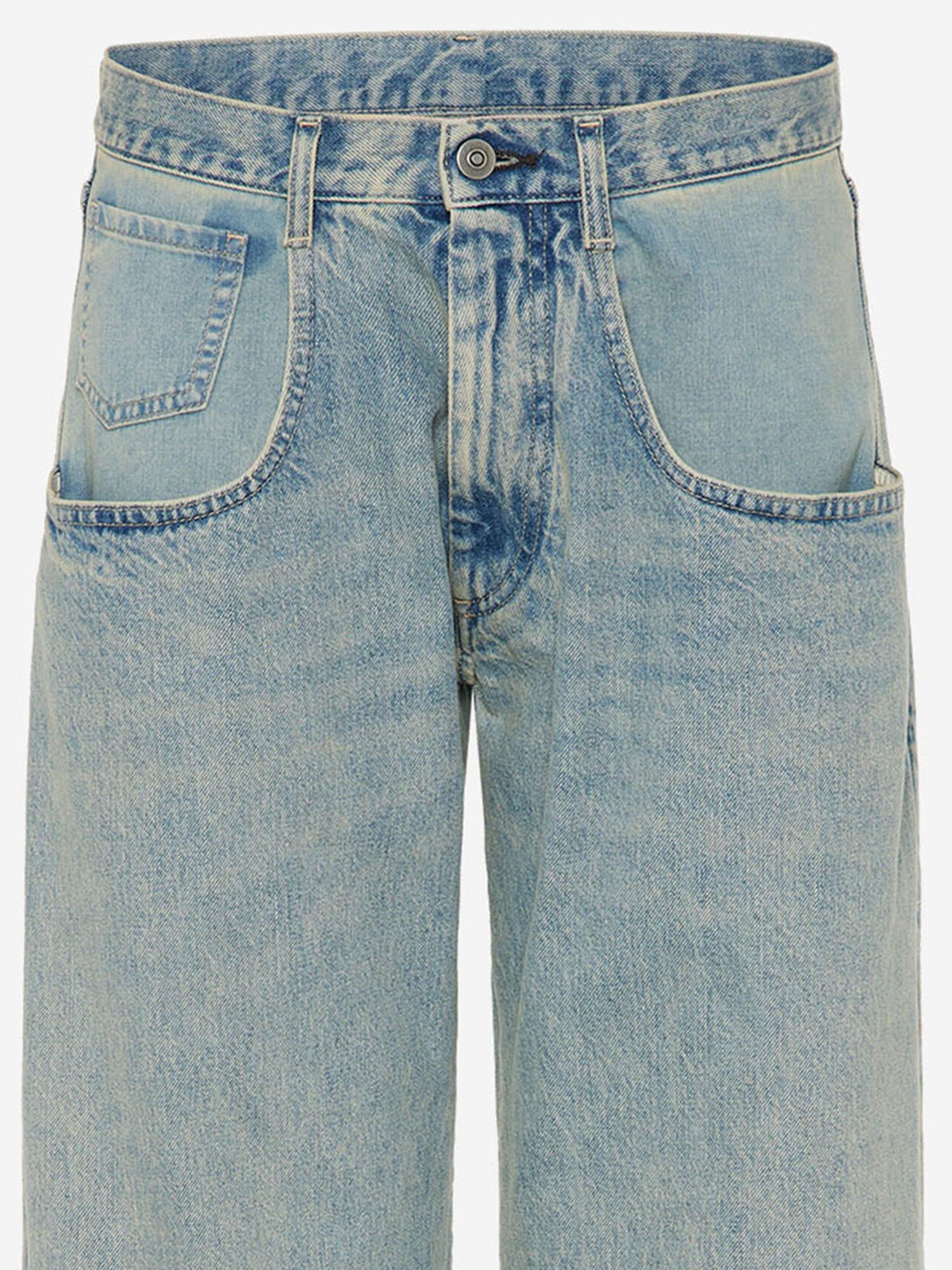 JEANS IN DENIM DI COTONE S29LA0108 M30066962 MAISON MARGIELA 