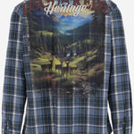 CAMICIA CANADIAN VINTAGE IN COTONE S74DM0948 D35296001F DSQUARED2 