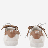 SNEAKERS IN PELLE DECO' 5E532E 2KJF0TPR MIU MIU 