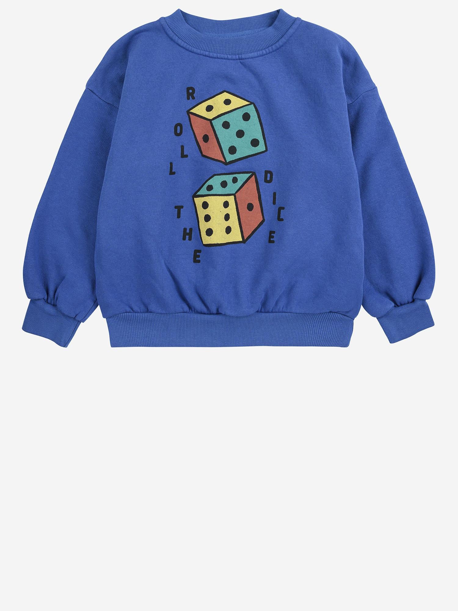 FELPA IN COTONE CON STAMPA B225AC030  BOBO CHOSES KIDS 