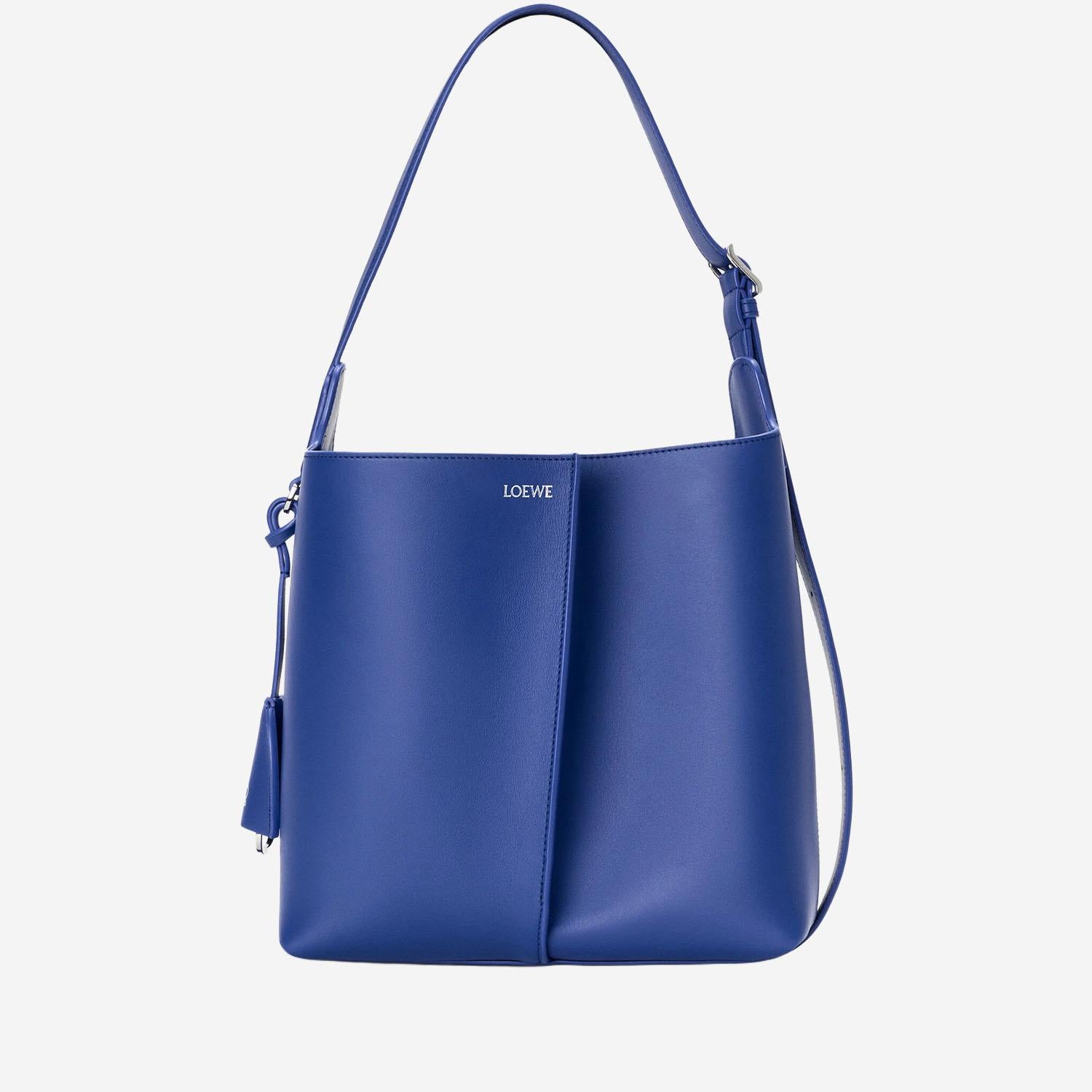 BORSA A SECCHIELLO BILBAO MEDIA IN PELLE AWRAWRPX01 5987 LOEWE 