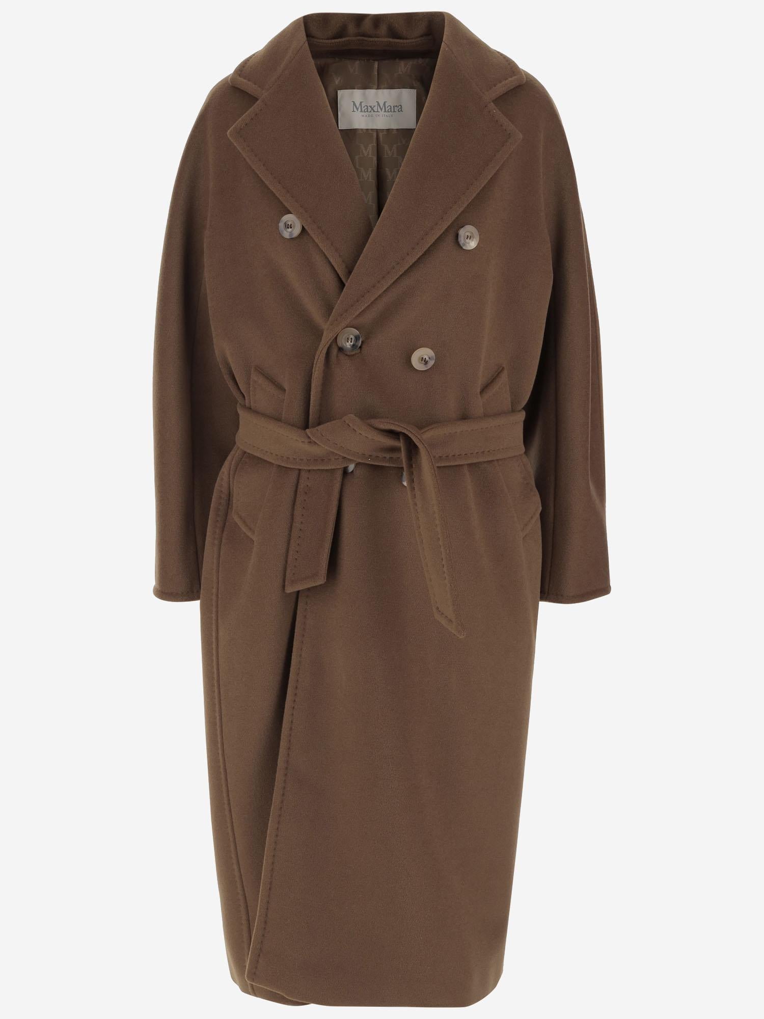 CAPPOTTO DOPPIOPETTO IN LANA E CASHMERE MADAME 010 MAX MARA 