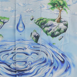 CAMICIA IN SETA CON STAMPA GRAFICA MSP26SH006 01 CASABLANCA 