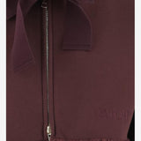 FELPA CON CAPPUCCIO E ROUCHE IN COTONE BIO JE1939995 316R PATOU 