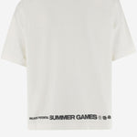 T-SHIRT IN COTONE CON LOGO SG2510101 ORGANICCOTTON SUMMER GAMES 