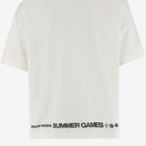 T-SHIRT IN COTONE CON LOGO SG2510101 ORGANICCOTTON SUMMER GAMES 