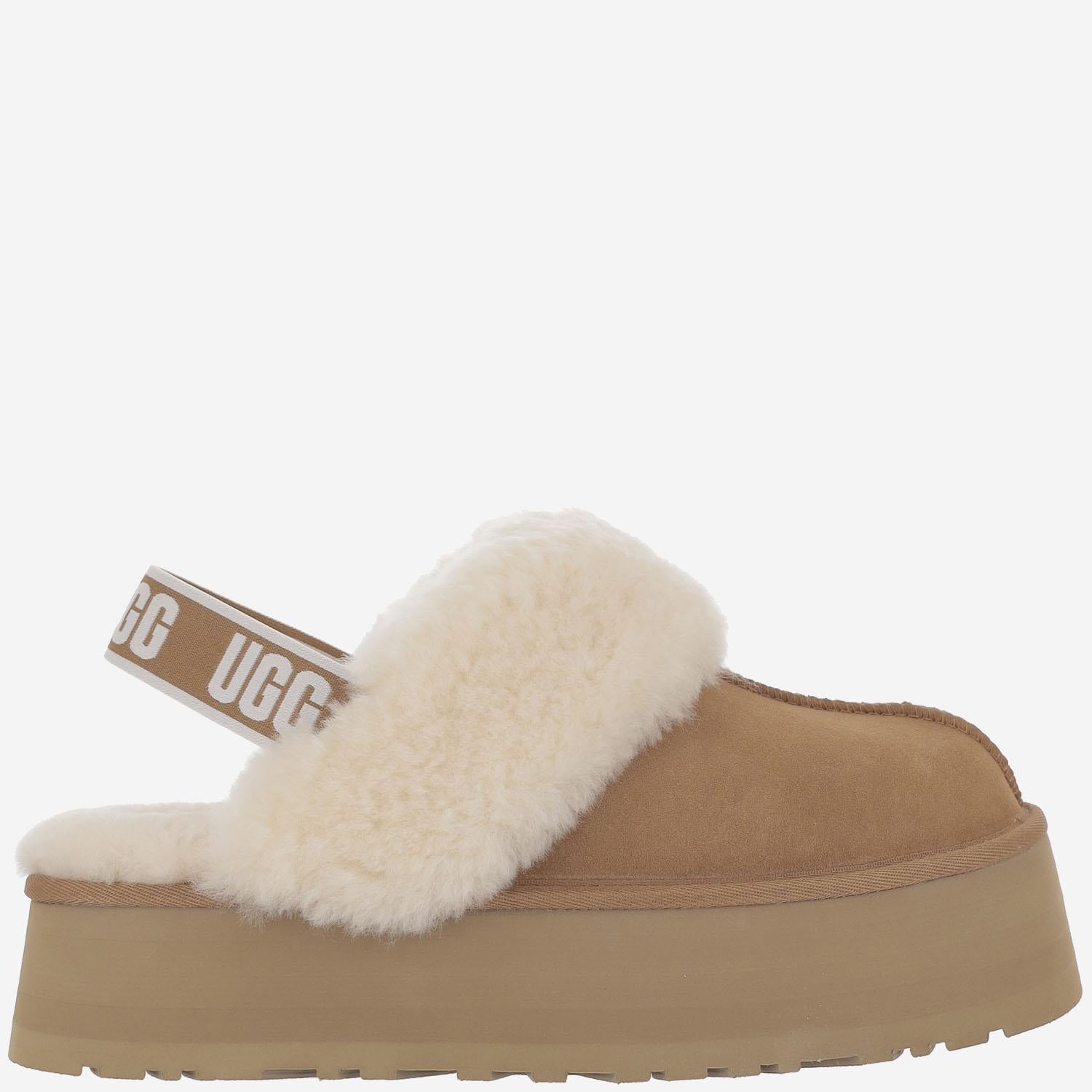 MULES IN PELLE SCAMOSCIATA 1113474 CHE UGG 