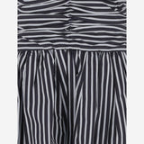Mini abito con schiena aperta in popeline di cotone DR1760190 5066 PATOU 