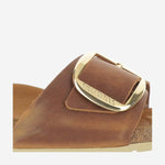 SANDALI MADRID BIG BUCKLE 1006525 COGNAC BIRKENSTOCK 