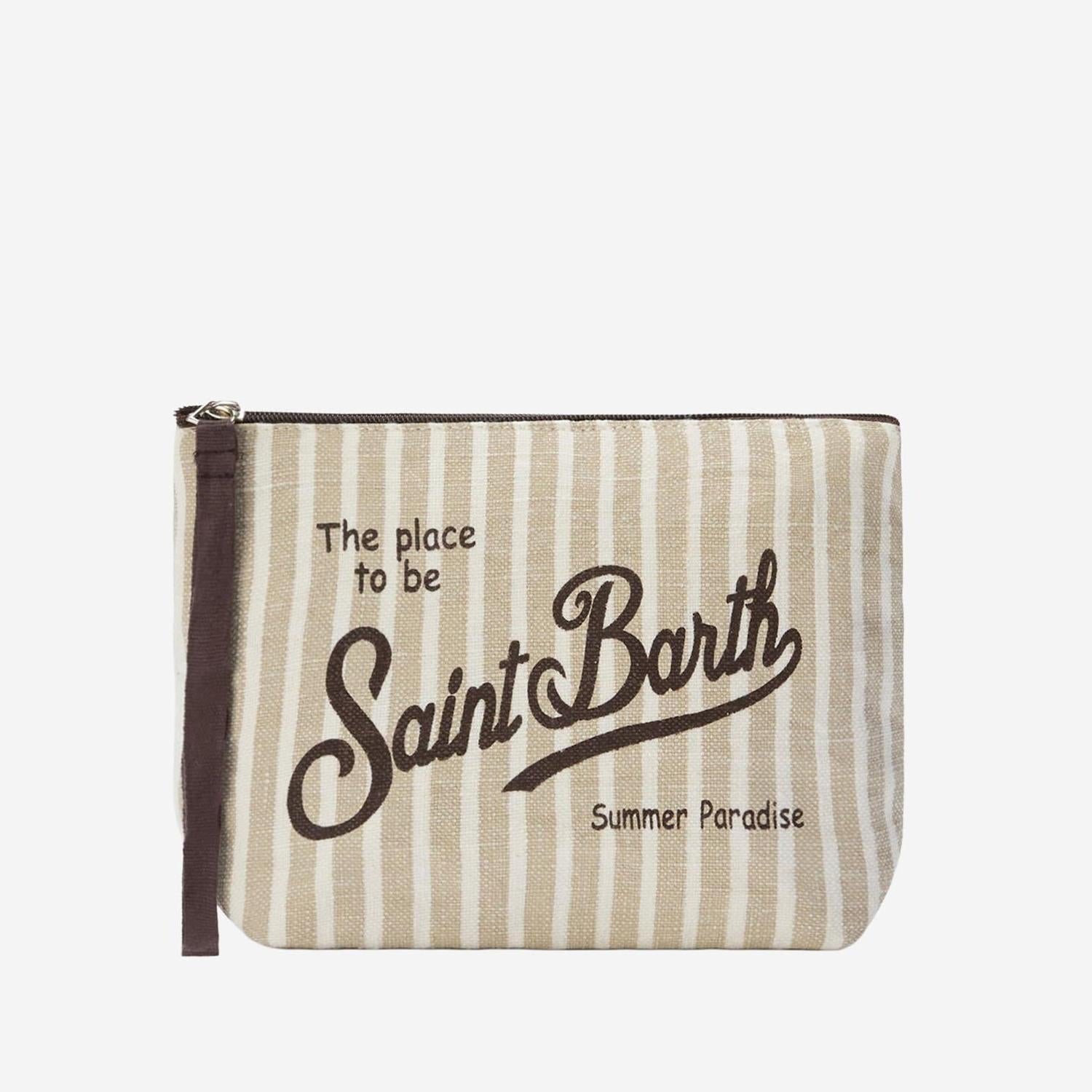 POCHETTE ALINE CON LOGO ALI0004 00433L MC2 SAINT BARTH 