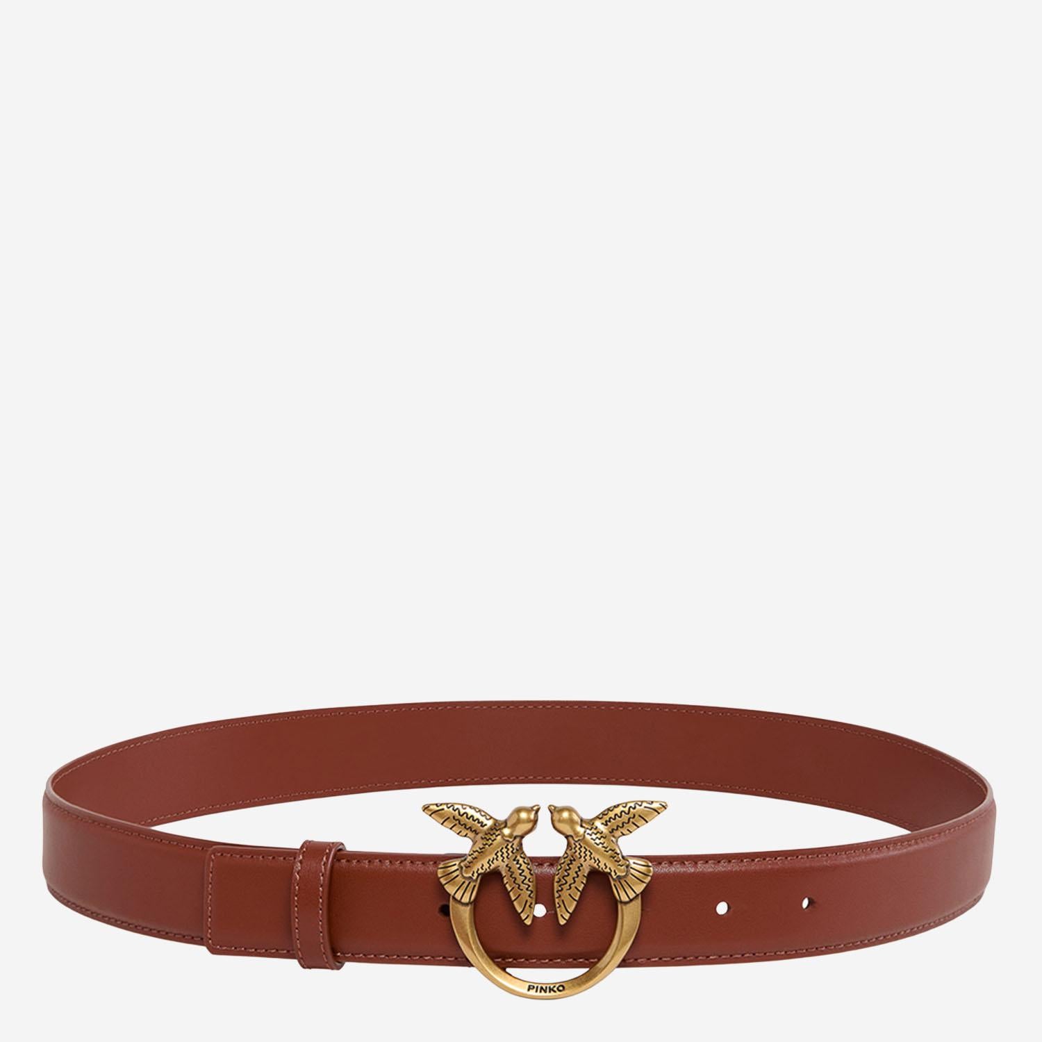 CINTURA IN PELLE CON LOGO 100120 A0F1L84Q PINKO 